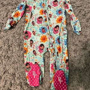 Posh Peanut Malala Footie pajamas